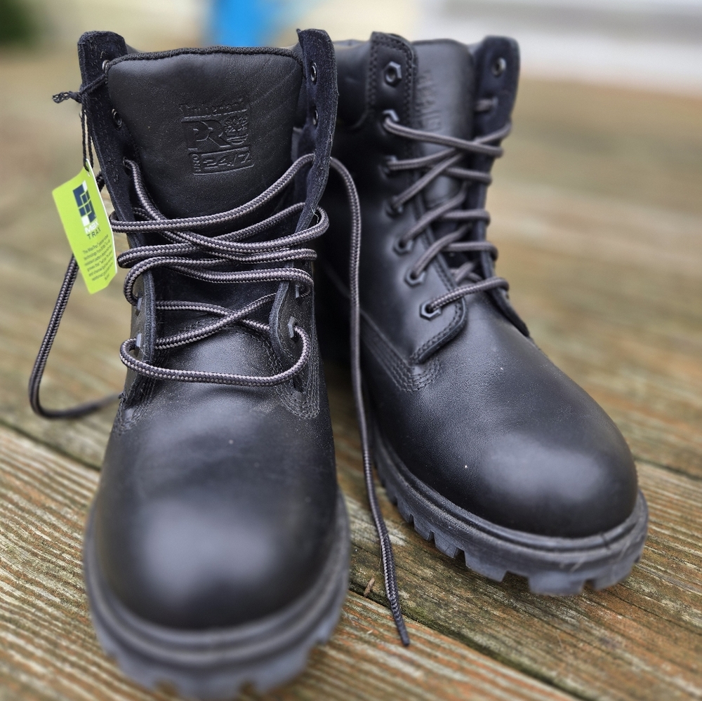 Black Timberland Pros